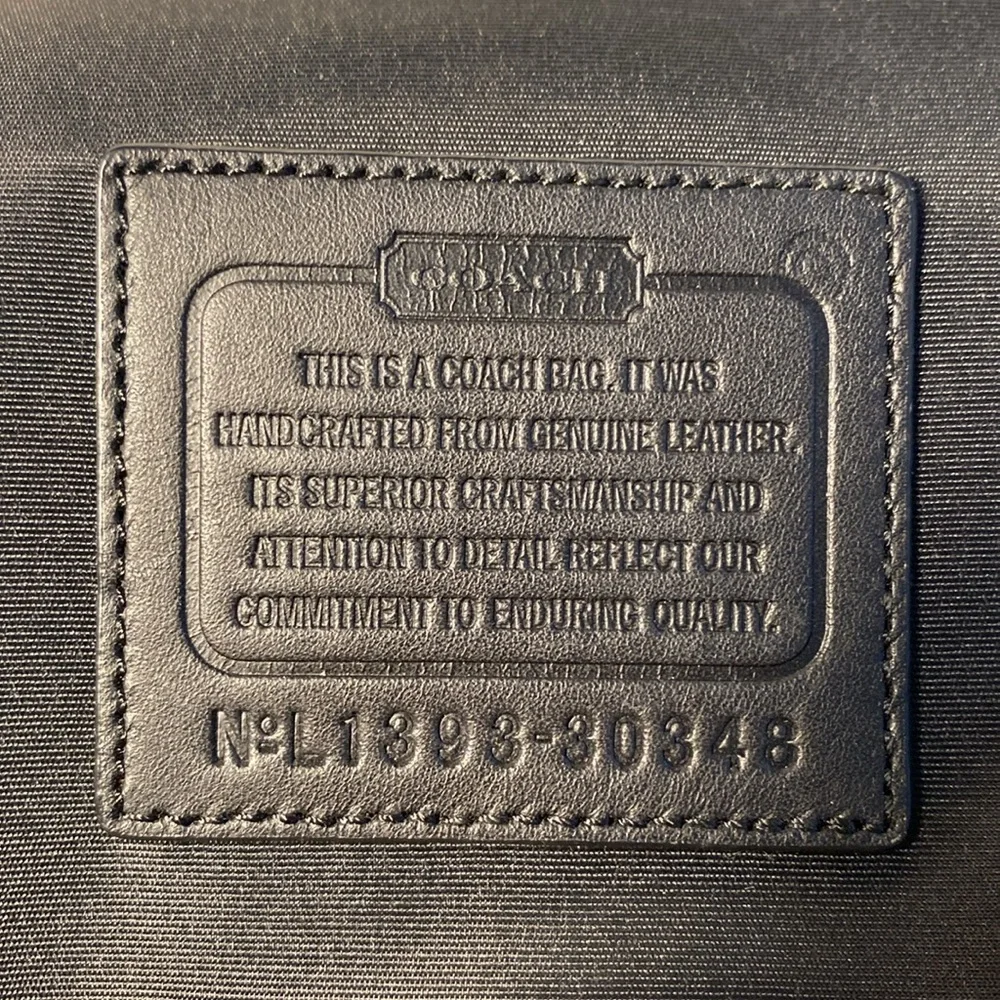 Coach Borough 30348 Tan Camel Leather Satchel Shoulder Bag - Picture 4 of 16